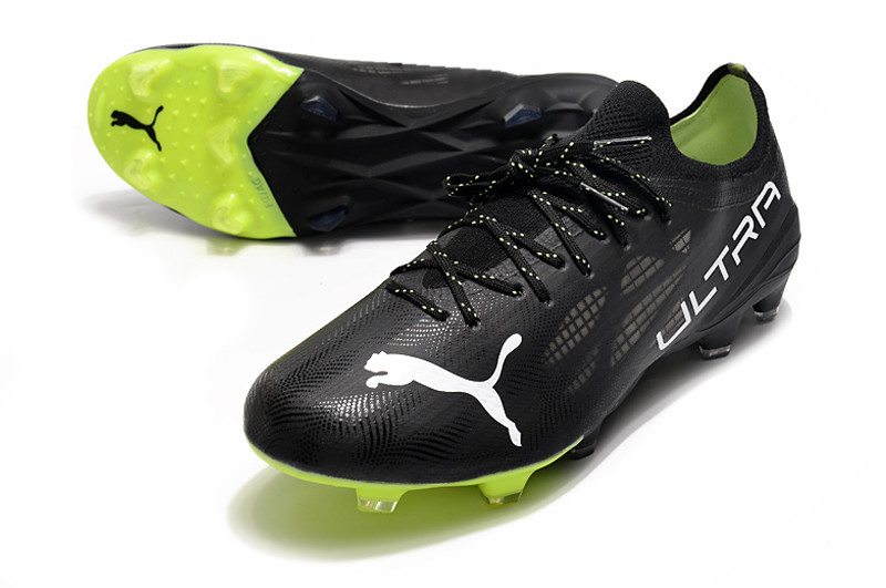 Puma Ultra 1.3 FG/AG - Black/Neon Yellow