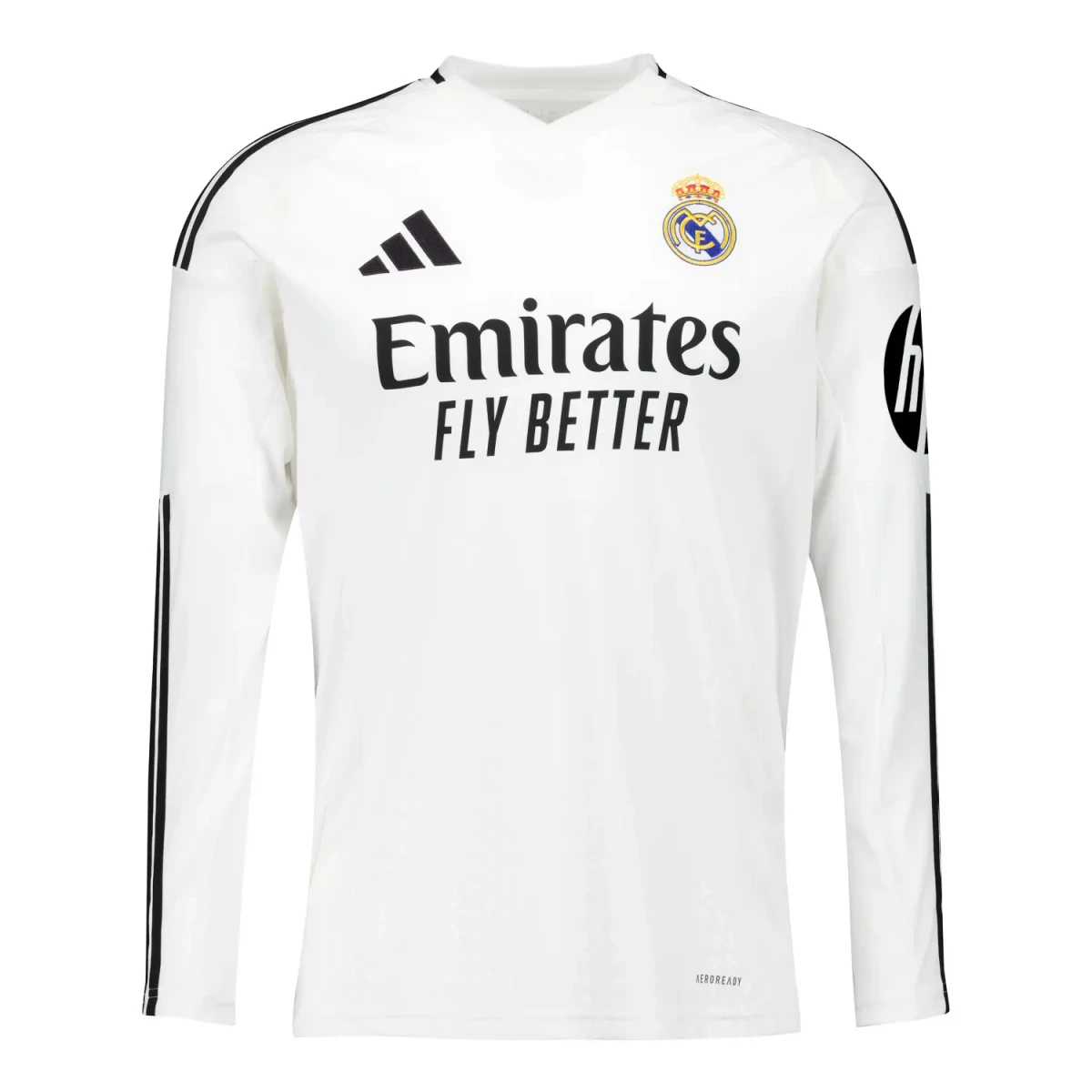 Real Madrid 24/25 Men's Home Long Sleeve Shirt