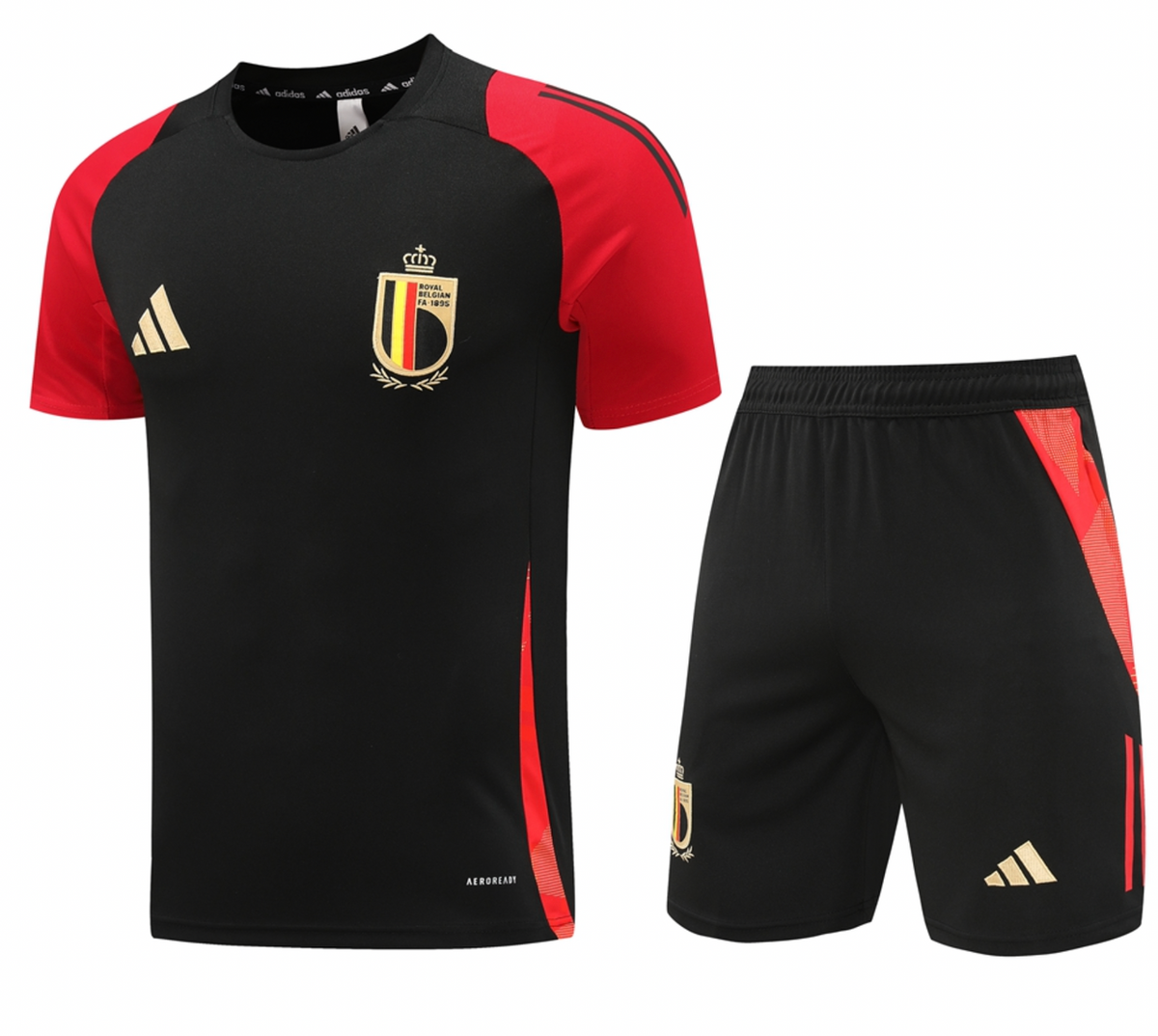 Belgium 2024 Men's Black Training Tracksuit