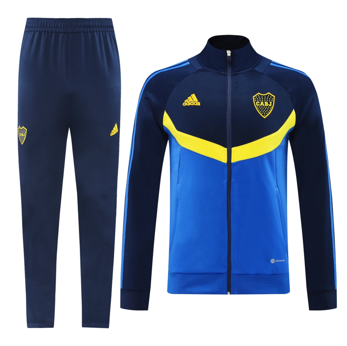 Boca Juniors 24/25 Men's Blue Long Zip Jacket
