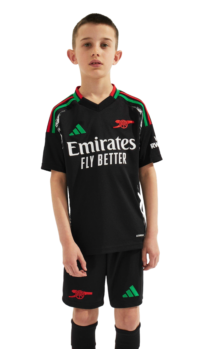 Arsenal 24/25 Kid's Away Shirt and Shorts