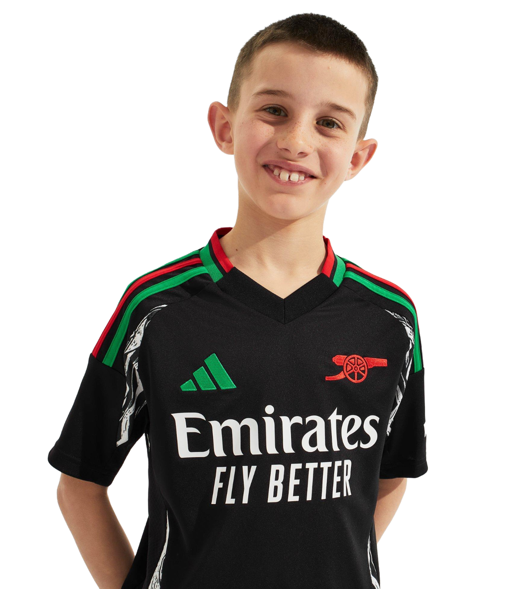 Arsenal 24/25 Kid's Away Shirt and Shorts