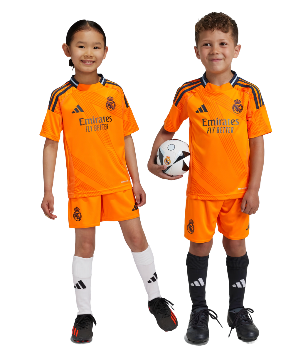 BELLINGHAM #5 Real Madrid 24/25 Kid's Away Shirt and Shorts