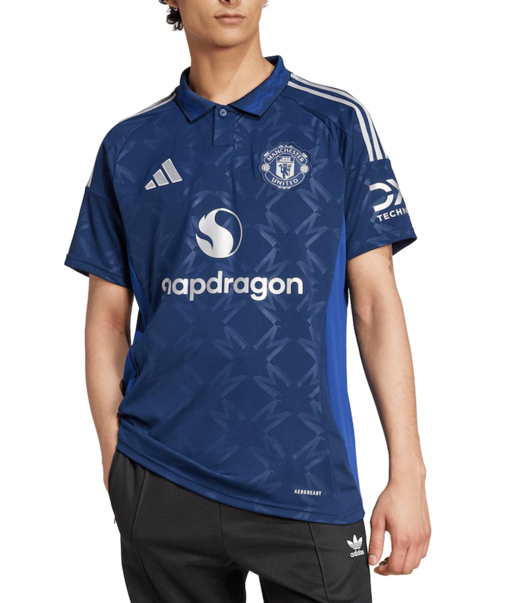 B.FERNANDES #8 Manchester United 24/25 Stadium Men's Away Shirt - Man United Font