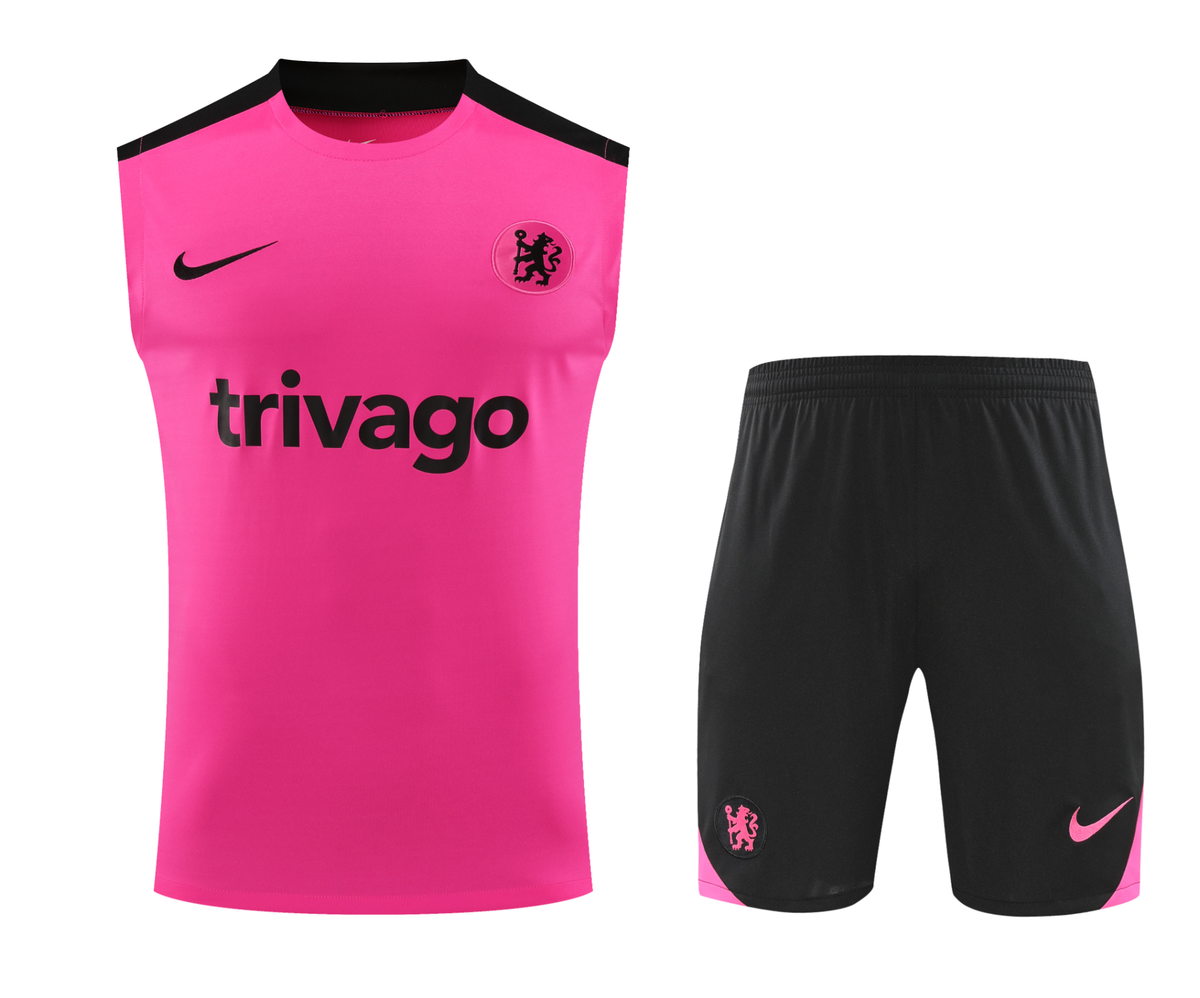 Chelsea 24/25 Men's Pink Training Tank Top