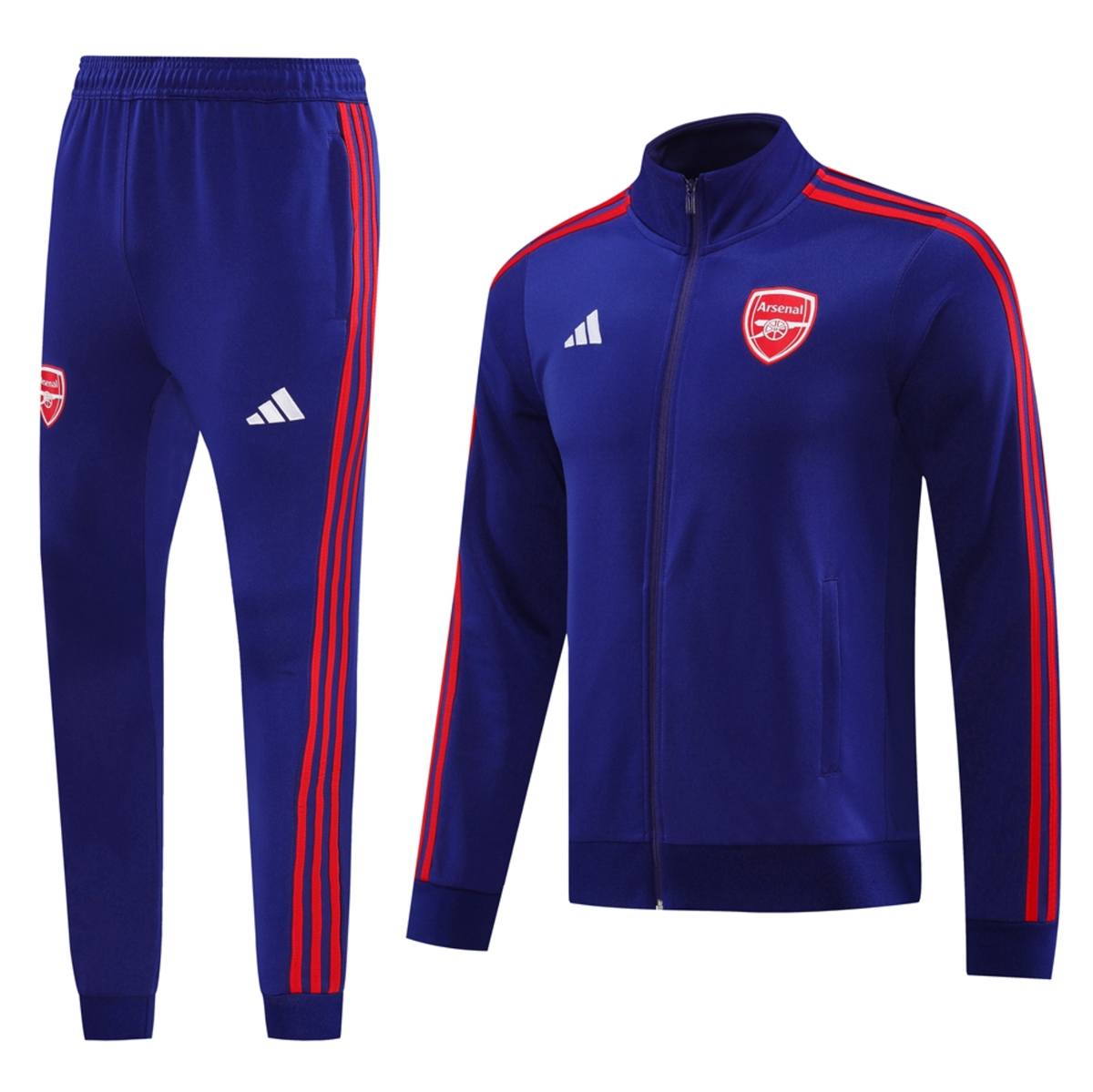 Arsenal 24/25 Men's Blue Long Zip Jacket