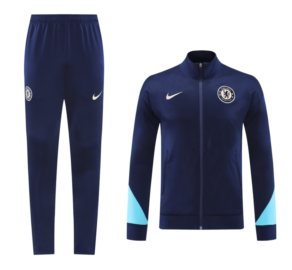 Chelsea 24/25 Men's Navy Long Zip Jacket