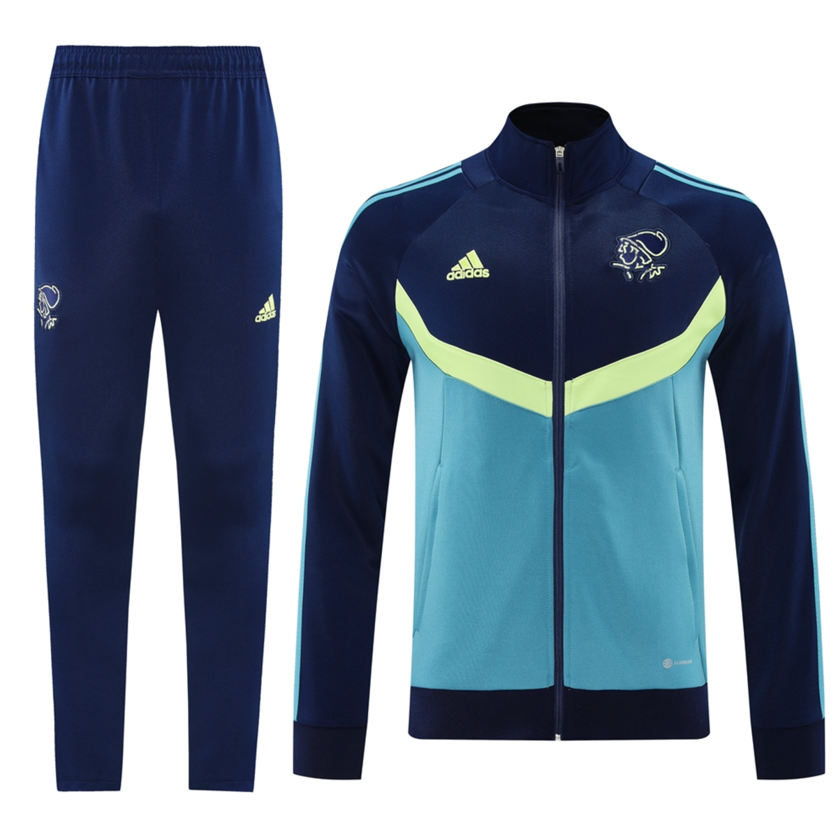 Ajax 24/25 Men's Blue Long Zip Jacket