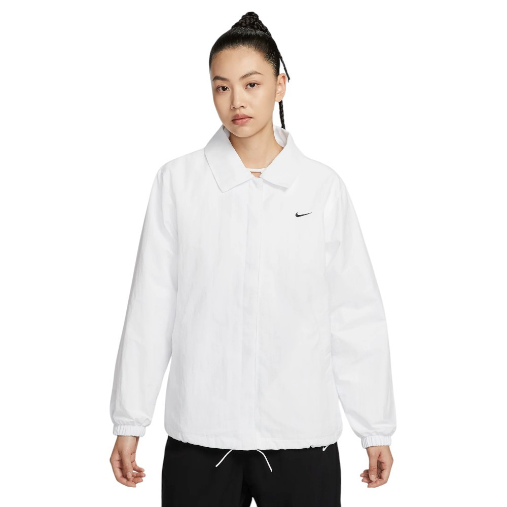 Nike Women's White Coach Jacket