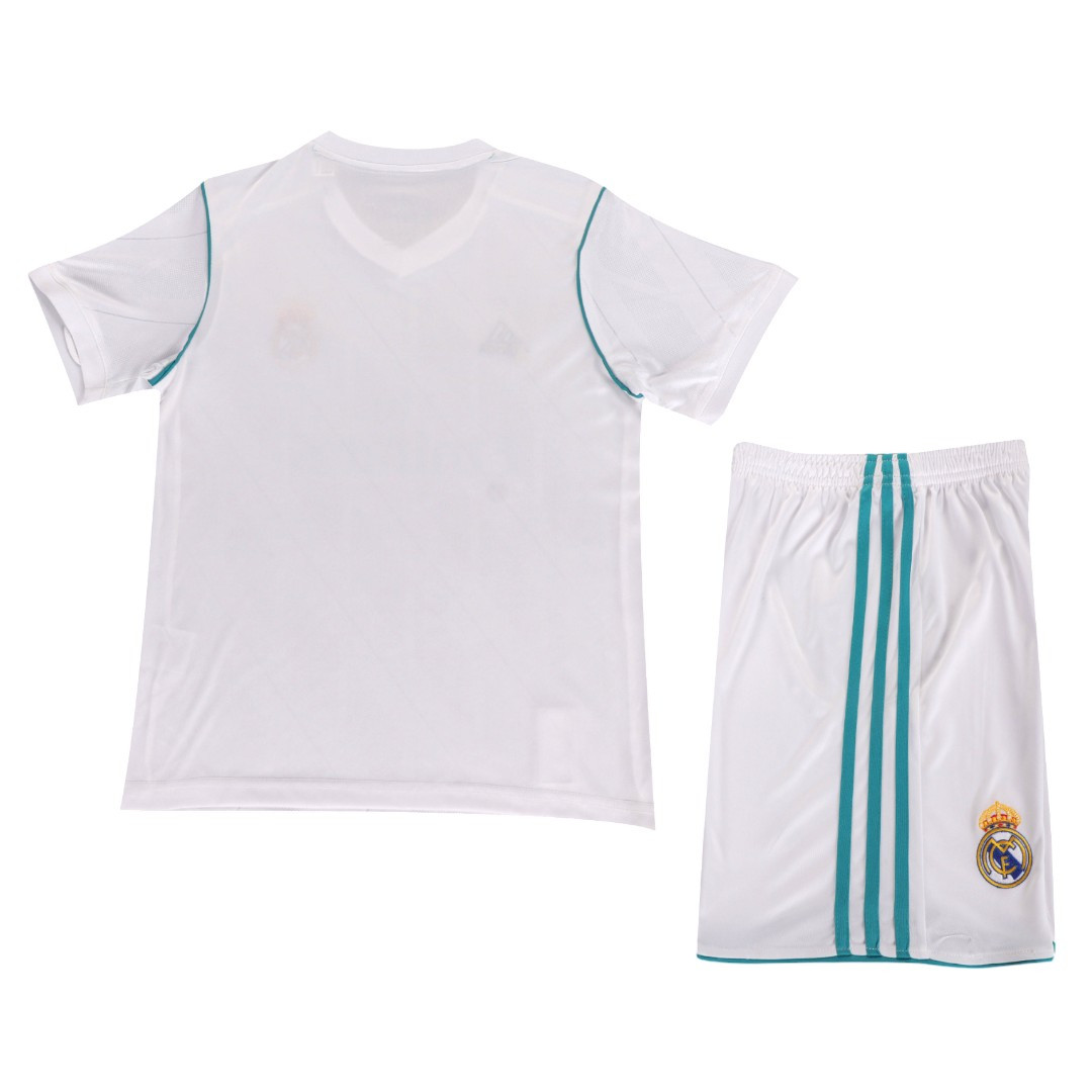 Real Madrid 17/18 Kid's Home Retro Mini-Kit