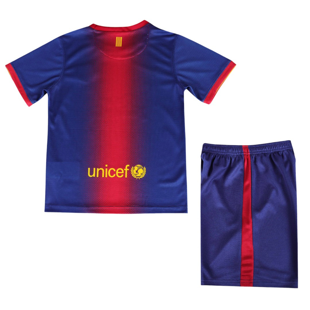 Barcelona 12/13 Kid's Home Retro Mini-Kit