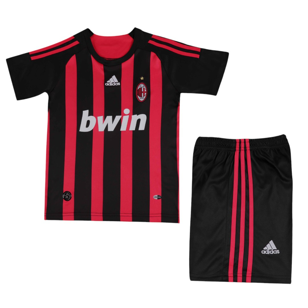 AC Milan 08/09 Kid's Home Retro Mini-Kit
