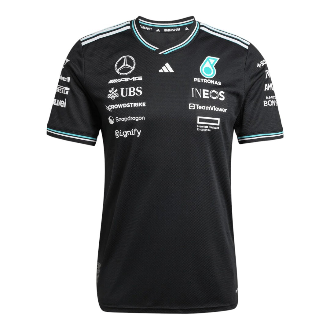 Mercedes-AMG 2025 Black Authentic Driver T-Shirt