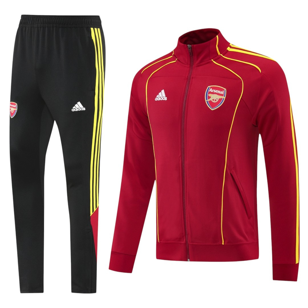 Arsenal 25/26 Men's Red Long Zip Jacket