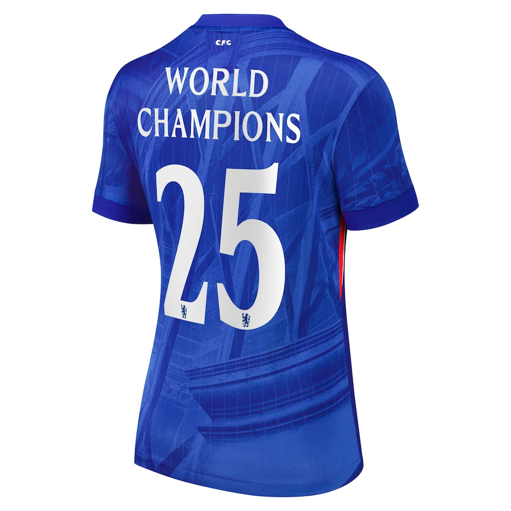 WORLD CHAMPIONS #25 Chelsea 25/26 Women's Home Shirt