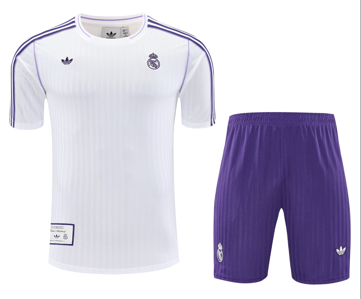 Real Madrid 25/26 Men's White Terrace Icon Shirt