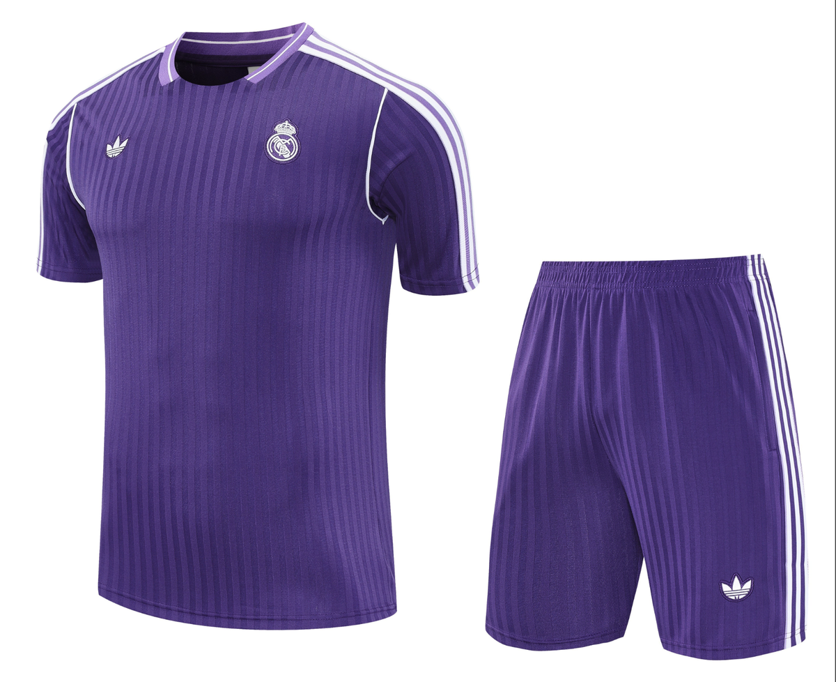 Real Madrid 25/26 Men's Purple Terrace Icon Shirt