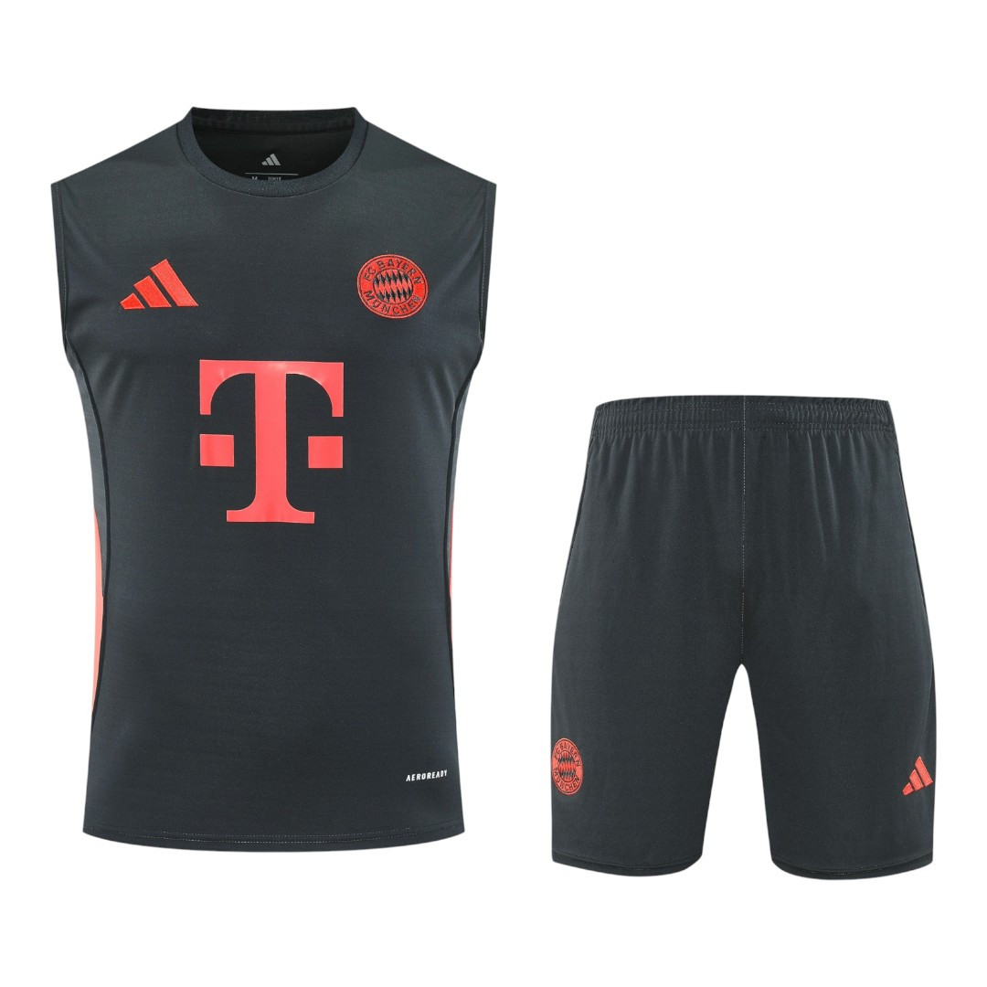 Bayern Munich 25/26 Men's Gray Training Tank Top