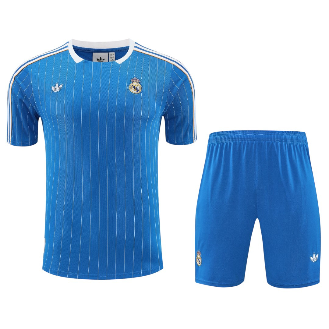 Real Madrid 25/26 Men's Blue Terrace Icon Shirt