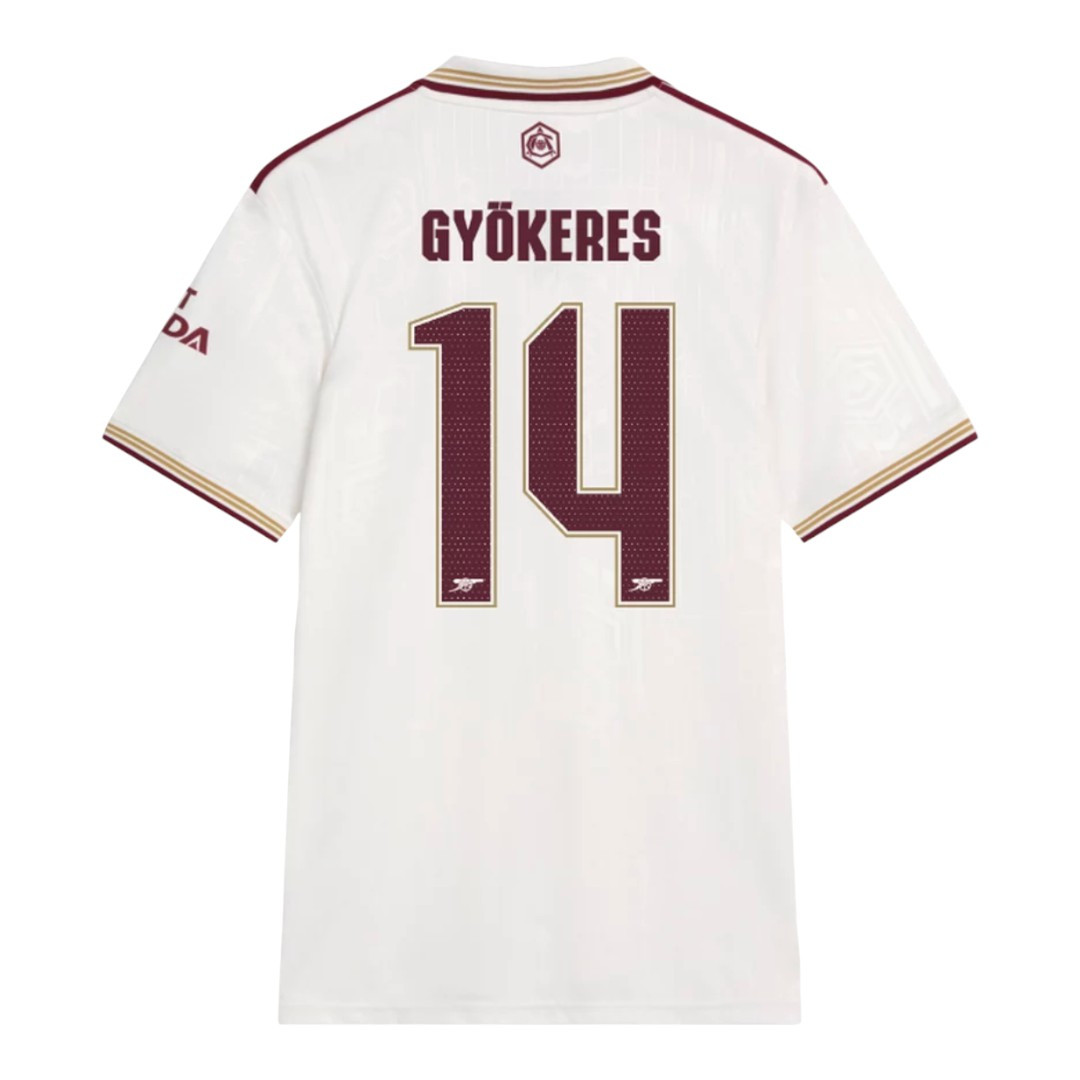 GYÖKERES #14 Arsenal 25/26 Kid's Third Mini-Kit - Arsenal Font