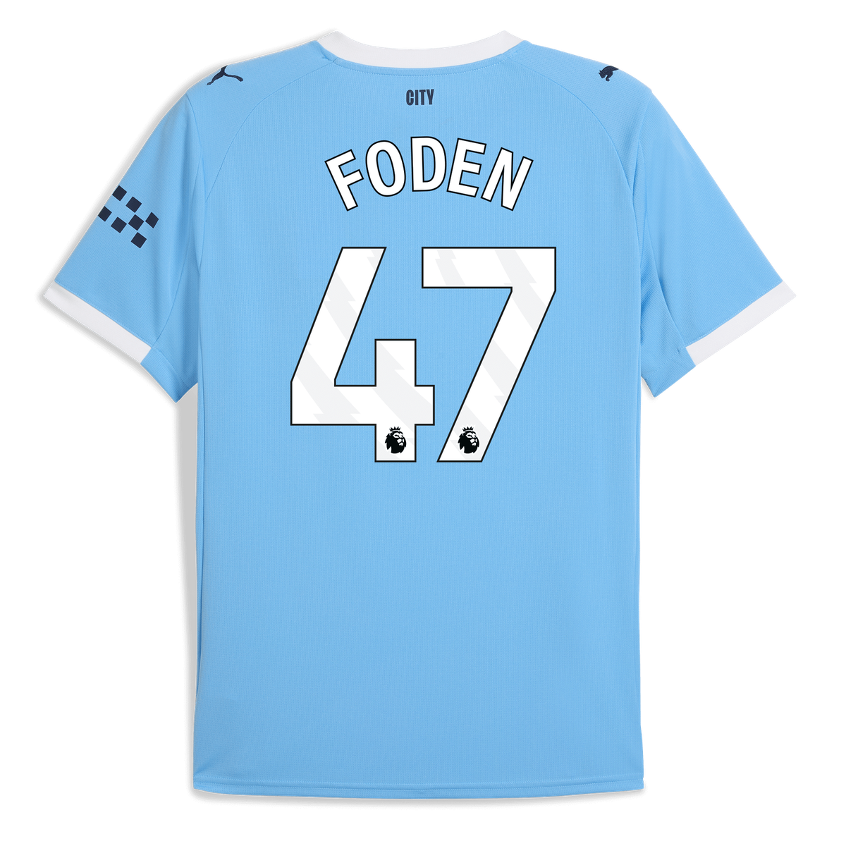 FODEN #47 Manchester City 25/26 Authentic Men's Home Shirt - PL Font