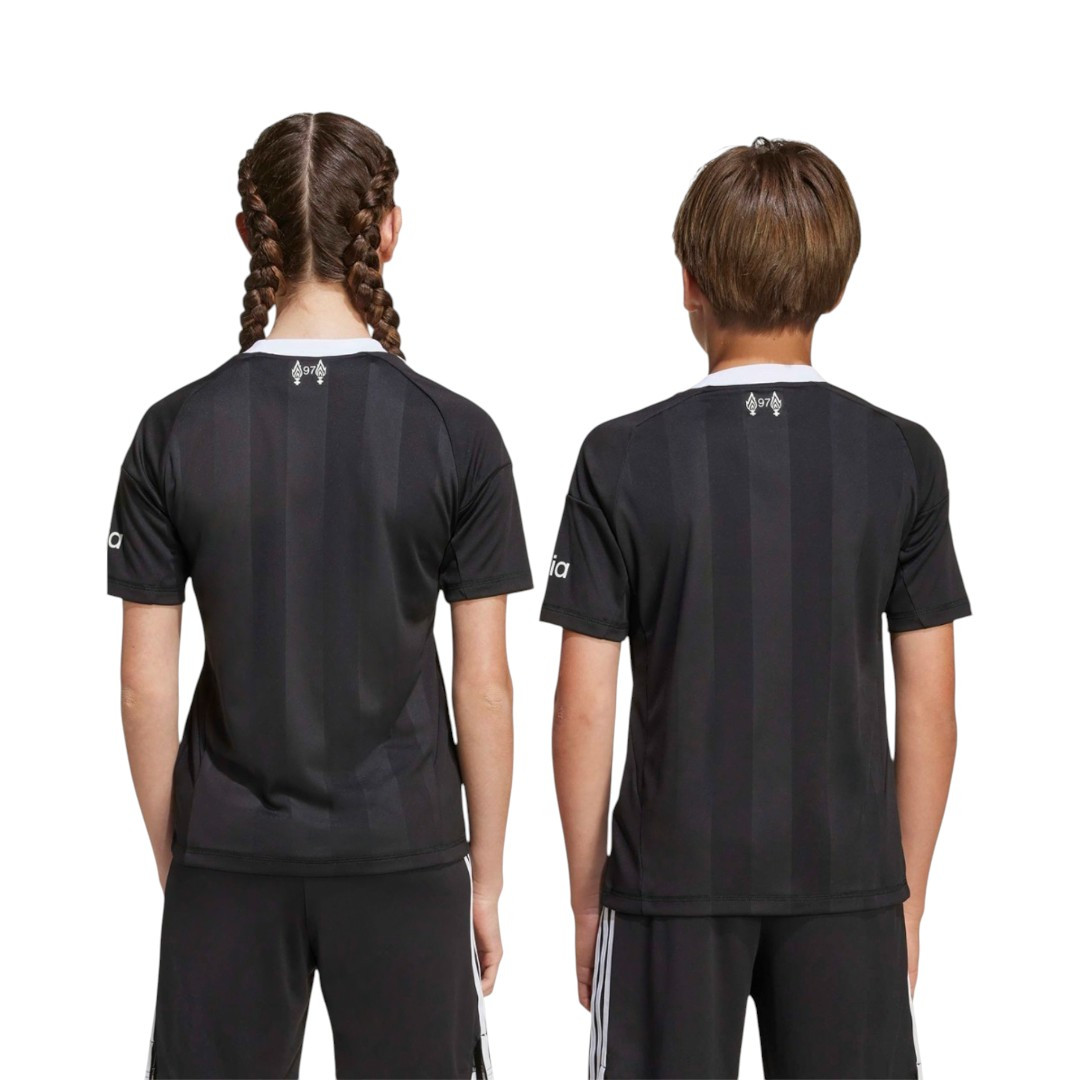 Liverpool 25/26 Kid's Black Goalkeeper Mini-Kit