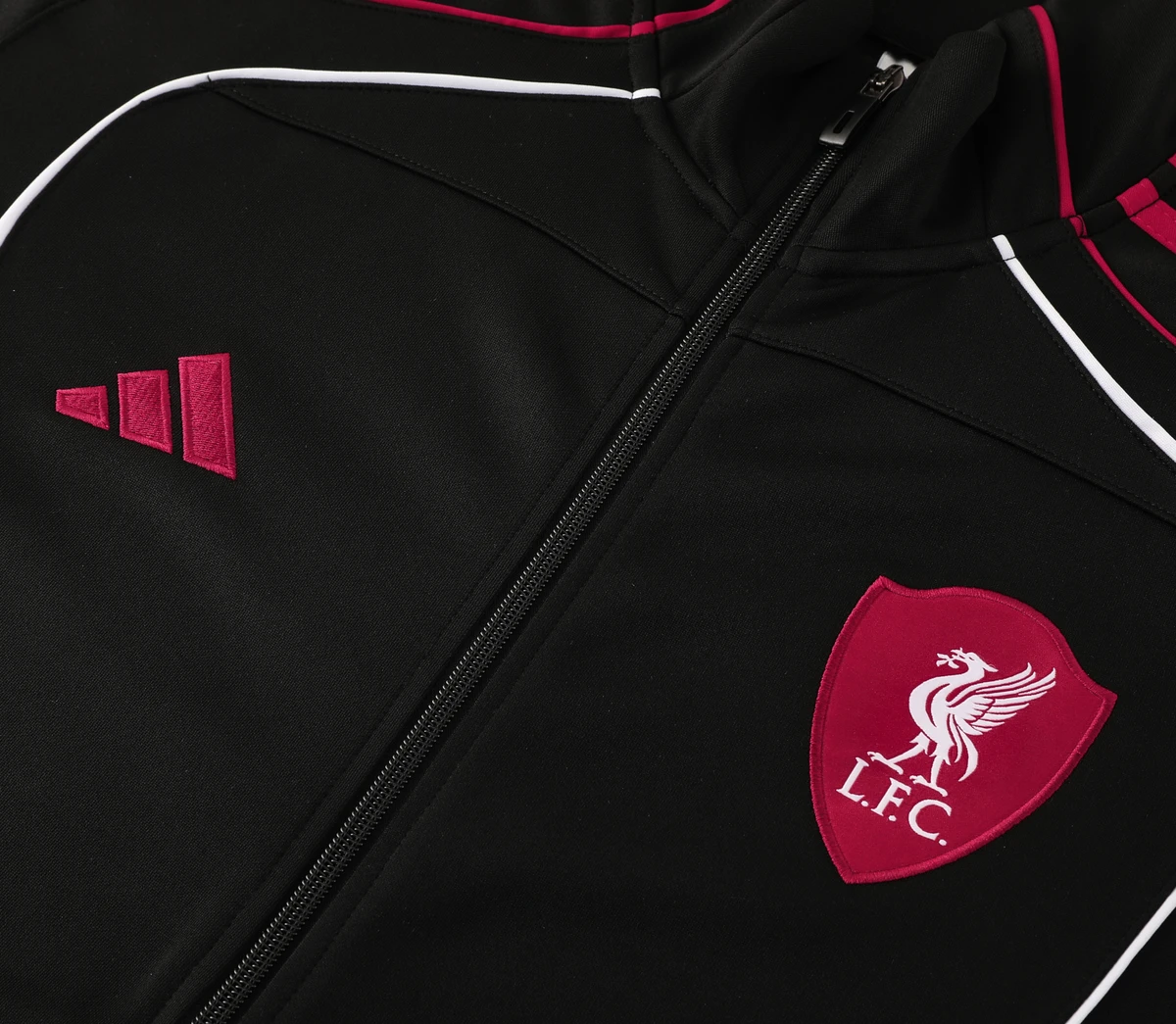 Liverpool 25/26 Men's Black Long Zip Jacket