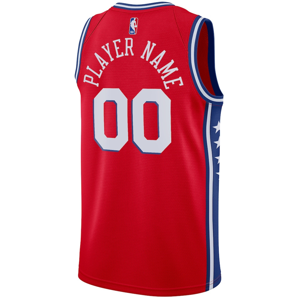 Philadelphia 76ers 26/27 Men's Swingman Custom Jersey - Statement