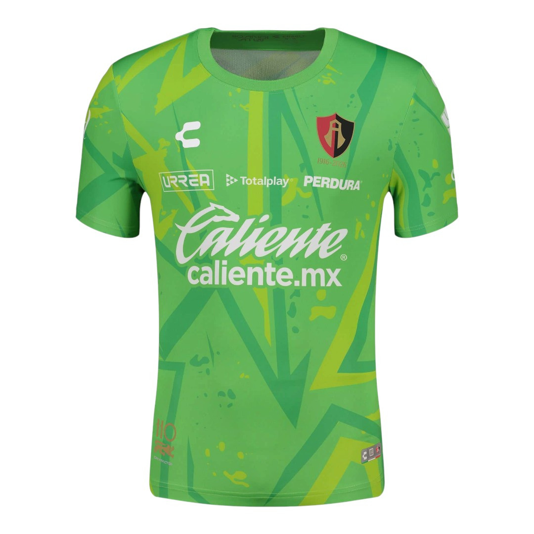 Atlas Guadalajara 26/27 Men's Green Goalkeeper Shirt