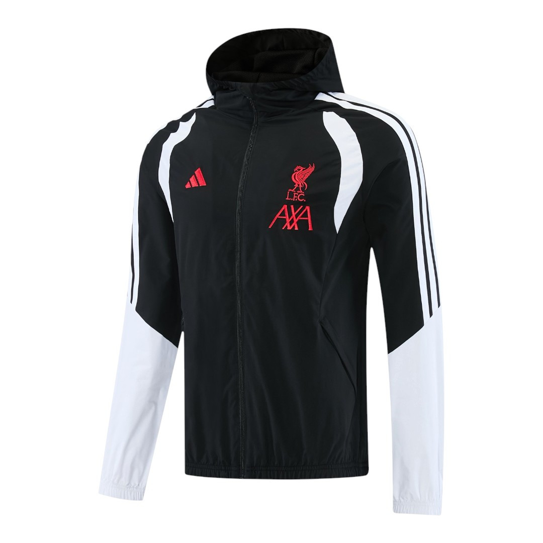 Liverpool 26/27 Men's Black Hoodie Windbreaker