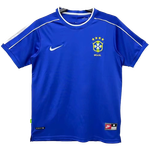 Brazil 1998 Men's Away Retro Shirt