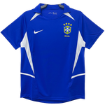 Brazil 2002 Men's Away Retro Shirt