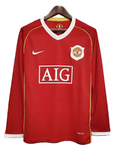 Manchester United 06/07 Men's Home Long Sleeve Retro Shirt