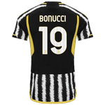 BONUCCI #19 Juventus 23/24 Stadium Men's Home Shirt
