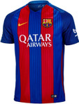 Barcelona 16/17 Men's Home Retro Shirt