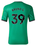 BRUNO G. #39 Newcastle United 23/24 Authentic Men's Away Shirt - PL Font