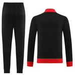 AC Milan 23/24 Men's Black-Red Long Zip Jacket