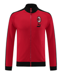 AC Milan 23/24 Men's Red-Black Long Zip Jacket