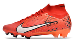 Nike Zoom Mercurial Superfly 9 Elite MDS FG Firm Football Boots - Bright Mandarin