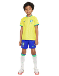 Brazil 2024 Kid's Home Shirt and Shorts