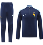 France 2024 Men's Navy Short Zip Tracksuit