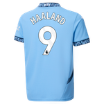 HAALAND #9 Manchester City 24/25 Kid's Home Shirt and Shorts - PL Font