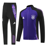 Germany 24/25 Men's Purple Long Zip Jacket