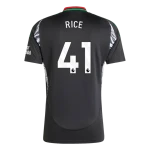 RICE #41 Arsenal 24/25 Stadium Men's Away Shirt - PL Font