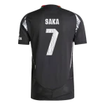 SAKA #7 Arsenal 24/25 Authentic Men's Away Shirt - Arsenal Font