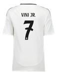 VINI JR #7 Real Madrid 24/25 Kid's Home Shirt and Shorts
