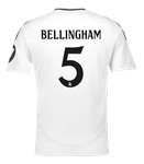 BELLINGHAM #5 Real Madrid 24/25 Stadium Men's Home Shirt