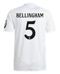 BELLINGHAM #5 Real Madrid 24/25 Authentic Men's Home Shirt