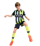 HAALAND #9 Manchester City 24/25 Kid's Away Shirt and Shorts - Man City Font
