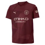 HAALAND #9 Manchester City 24/25 Kid's Third Shirt and Shorts - PL Font